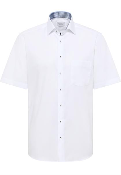 Original Shirt Popeline Kurzarm weiß