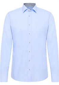 Original Shirt Popeline Langarm hellblau