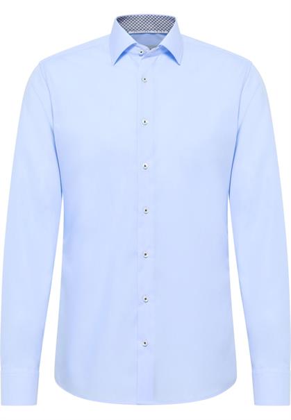 Original Shirt Popeline Langarm hellblau