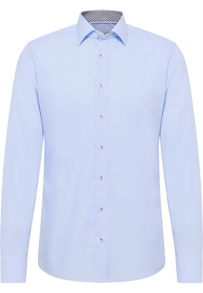 Original Shirt Popeline Langarm hellblau