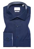 Original Shirt Popeline Langarm navy