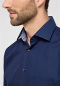 Original Shirt Popeline Langarm navy