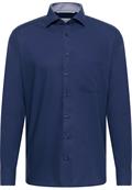 Original Shirt Popeline Langarm navy