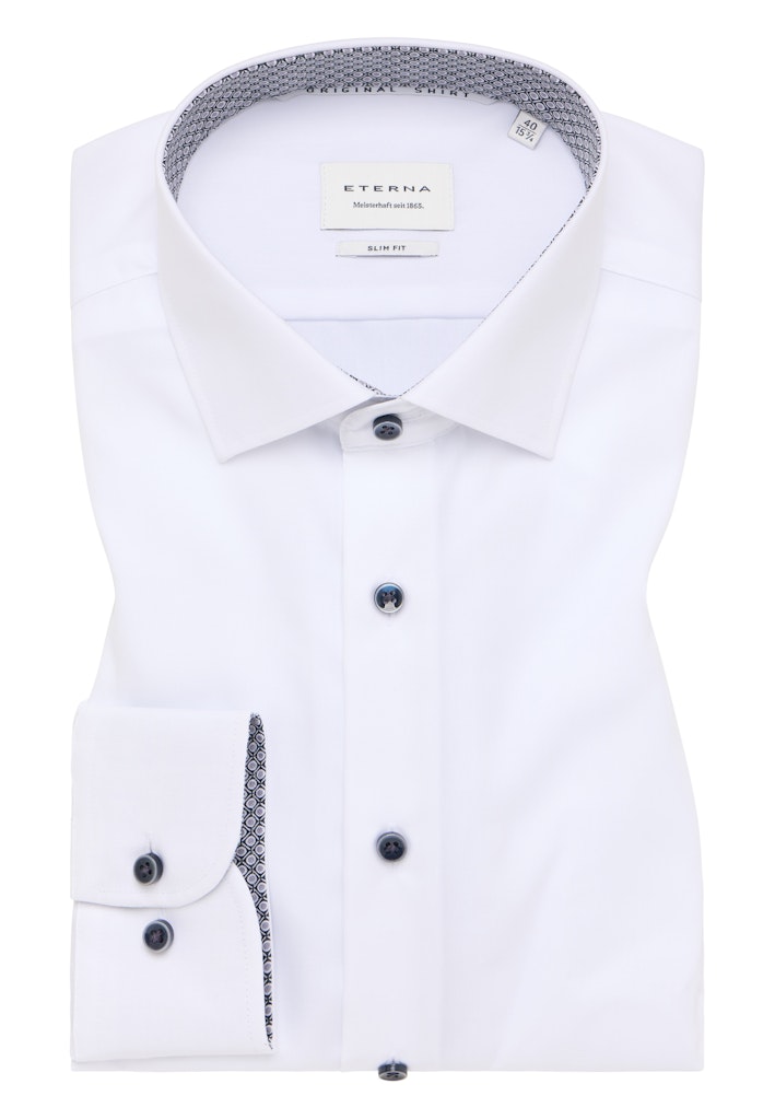 Eterna Langarmhemd "SLIM FIT", NON IRON (bügelfrei) günstig online kaufen