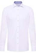Original Shirt Popeline Langarm weiß