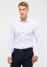 Original Shirt Popeline Langarm weiß