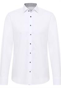 Original Shirt Popeline Langarm weiß
