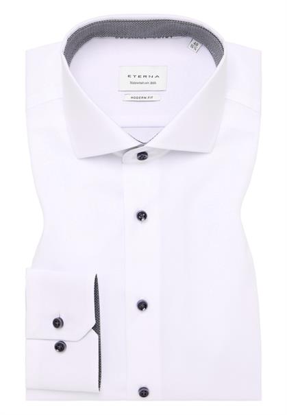 Original Shirt Popeline Langarm weiß