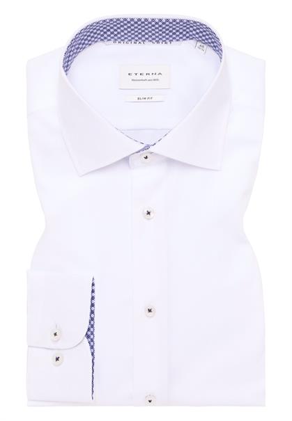 Original Shirt Popeline Langarm weiß