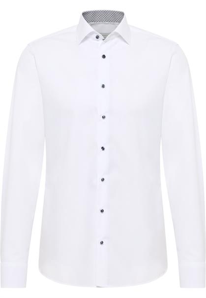 Original Shirt Popeline Langarm weiß