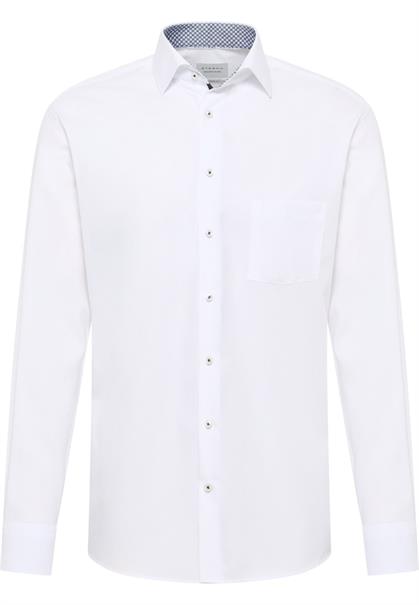 Original Shirt Popeline Langarm weiß