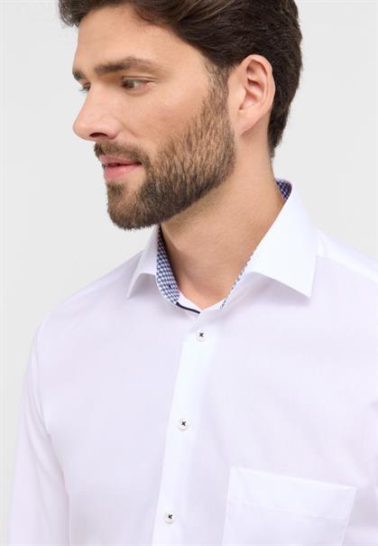 Original Shirt Popeline verkürzter Arm (59 cm) weiß