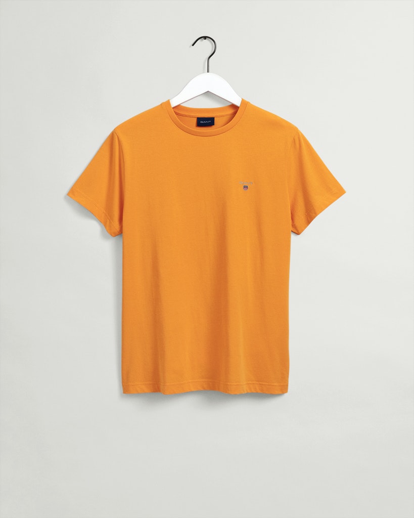 Gant Herren T-Shirt 234100 Dahlia Orange - basic