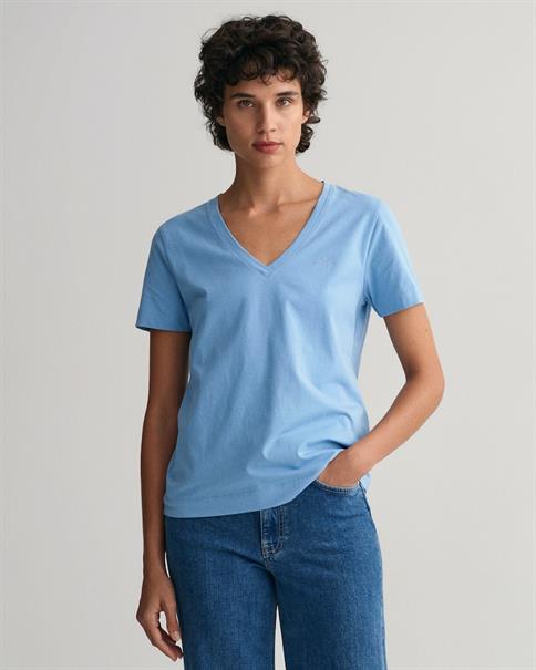 Original V-Neck T-Shirt gentle blue