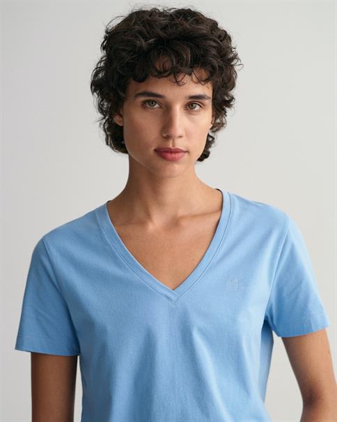 Original V-Neck T-Shirt gentle blue