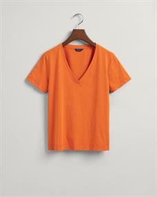 Original V-Neck T-Shirt pumpkin orange
