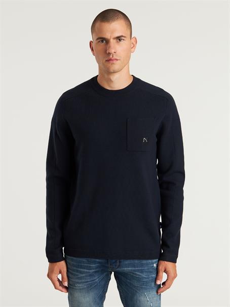 OSCAR ROUND navy