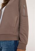 Ottoman Blouson cocoa taupe