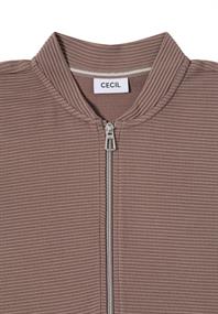 Ottoman Blouson cocoa taupe