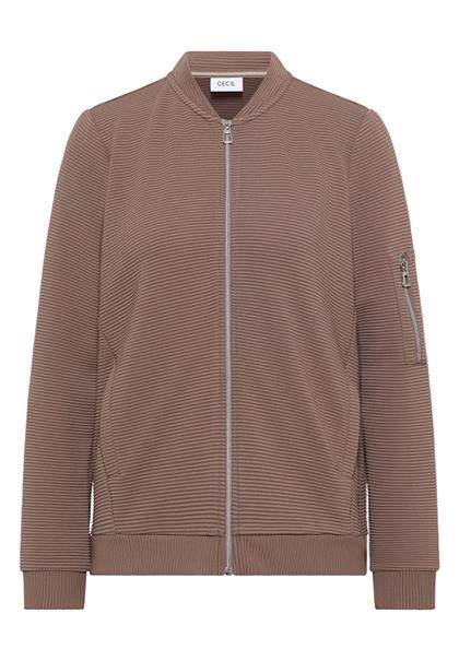 Ottoman Blouson cocoa taupe