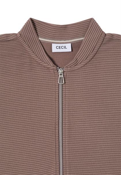 Ottoman Blouson cocoa taupe