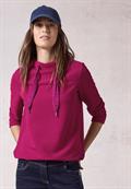 Ottoman-Pullover jewel pink