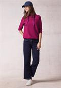Ottoman-Pullover jewel pink