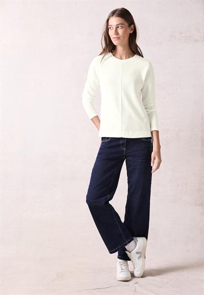 Ottoman-Shirt vanilla white