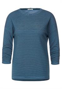 Ottoman Streifenshirt adriatic blue