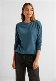 Ottoman Streifenshirt adriatic blue