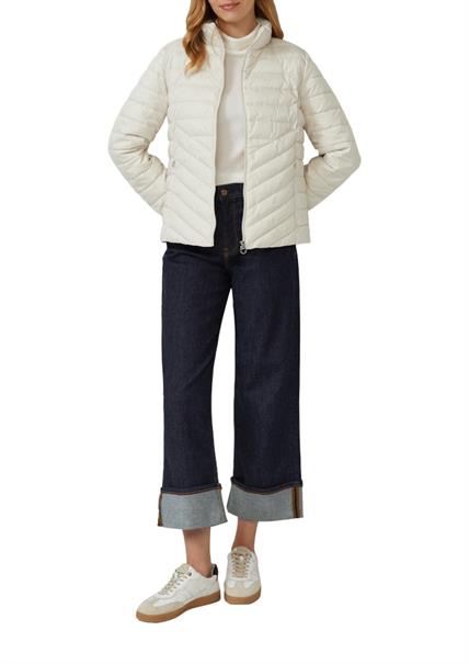 Outdoor-Jacke creme