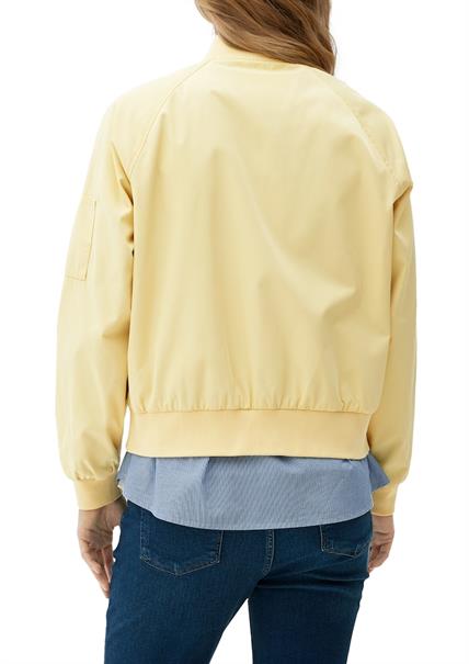 Outdoor-Jacke gelb