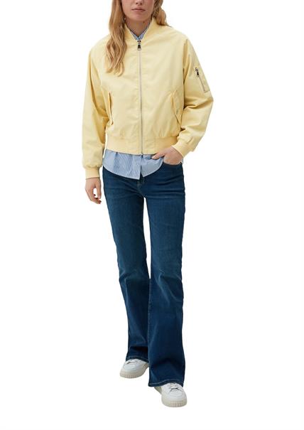 Outdoor-Jacke gelb