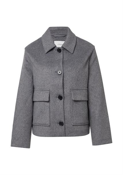 Outdoor-Jacke grau