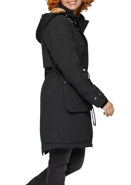 Outdoor-Mantel schwarz