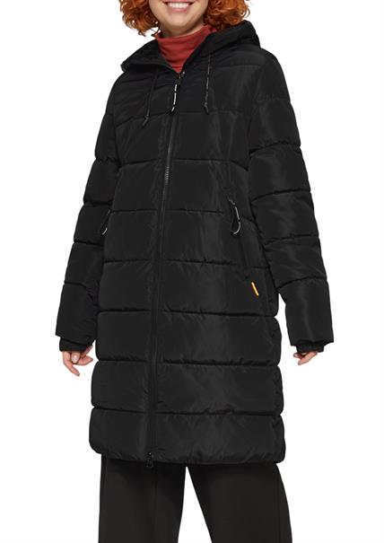 Outdoor-Mantel schwarz