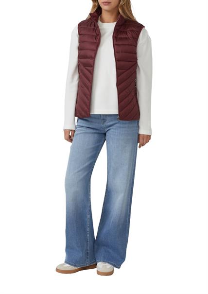 Outdoor-Weste rot