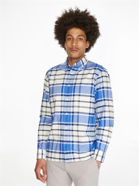 OVERCHECK CHECK RF SHIRT bold blue - multi