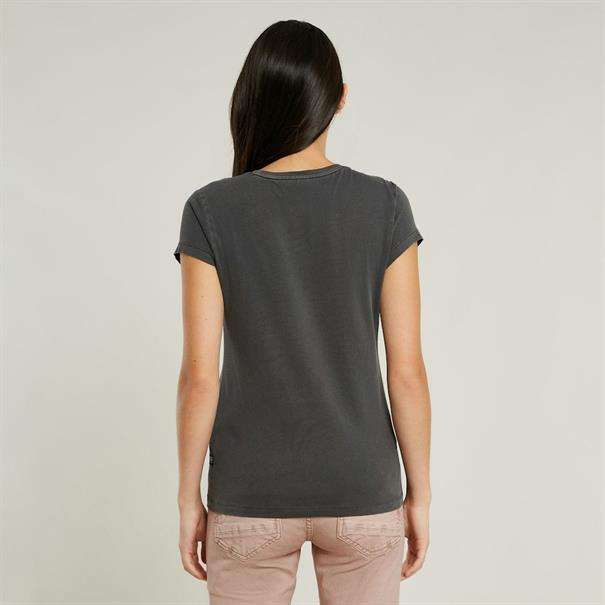 Overdyed eyben slim v t 2.0 wmn dk black gd