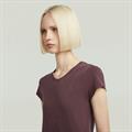 Overdyed eyben slim v t 2.0 wmn maroon gd
