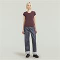 Overdyed eyben slim v t 2.0 wmn maroon gd