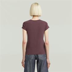Overdyed eyben slim v t 2.0 wmn maroon gd