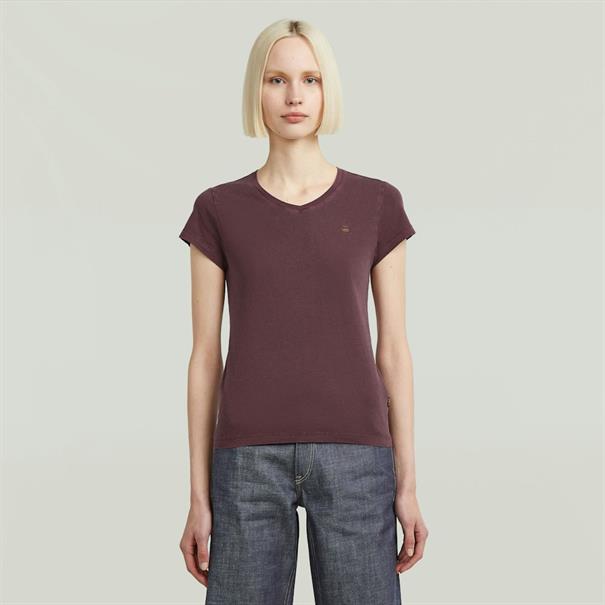 Overdyed eyben slim v t 2.0 wmn maroon gd