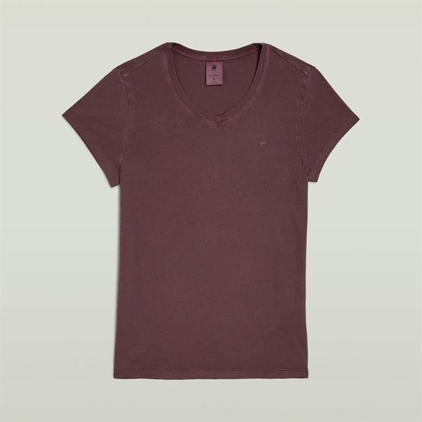 Overdyed eyben slim v t 2.0 wmn maroon gd