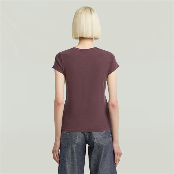 Overdyed eyben slim v t 2.0 wmn maroon gd