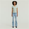 Overdyed eyben slim v t 2.0 wmn pale green gd