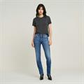 Overdyed front seam r t wmn dk black gd