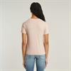 Overdyed front seam r t wmn liquid pink gd