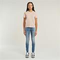 Overdyed front seam r t wmn liquid pink gd