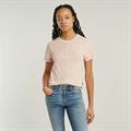 Overdyed front seam r t wmn liquid pink gd